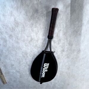 Wilson Defender Pro Staff Tennis Racket with Black Cover‎